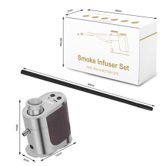 Boruit BQ500 Portable Smoking Gun Beverage Food Sawdust Smoke Infuser Blaster Smoker Suitable for Barbecue Picnic cooking