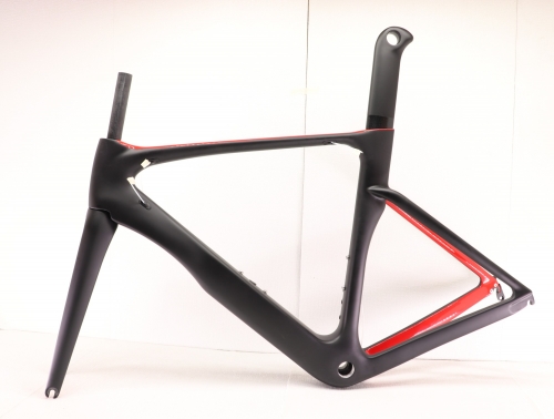 VB-R-068 road bicycle frame set red black color