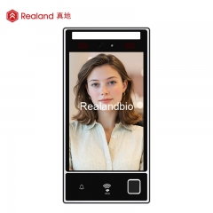 ZDF4698S 8 Inch AI Facial TCP/IP Web-Based Biometric Access Control Time Recording
