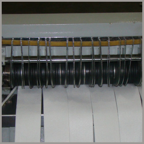 China manufacturer of filter bag snap band strip cutting machines