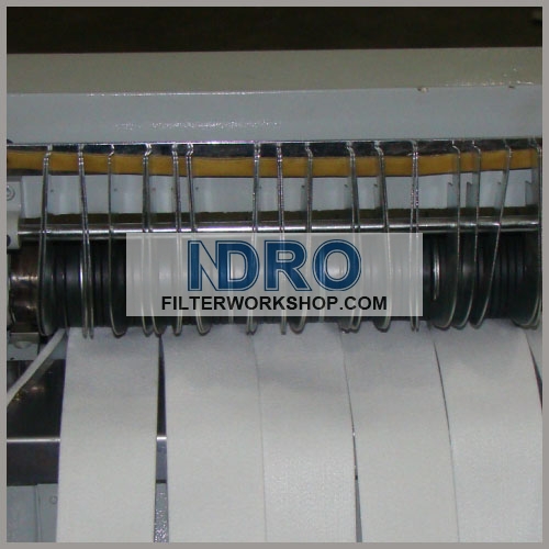 автомат для резки прокладки ленты мешка фильтра
