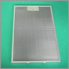 Filtro de aire de malla de aluminio de diamante para el filtro de aire del automóvil
