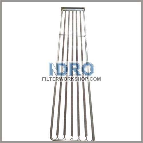 Flat Spring Dust Collector Filter Bag Cages