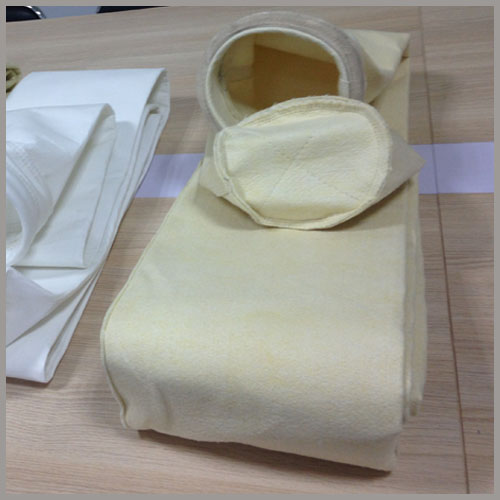 sacos de filtro / manga usados na coluna de refino de zinco