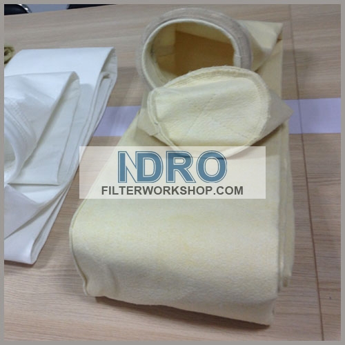 sacs filtrants / manchon utilisés dans la colonne de raffinage du zinc