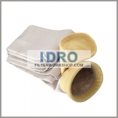 Bolsas de filtro de coletor de polvo de fibra de vidrio tejida/mangas