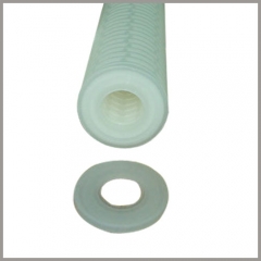 Pleated filter cartridge end cap welder