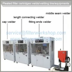 Filtration de liquides Filtration Cartouches Filtrées Lignes de Soudage / Equipements / Machines / Soudeurs
