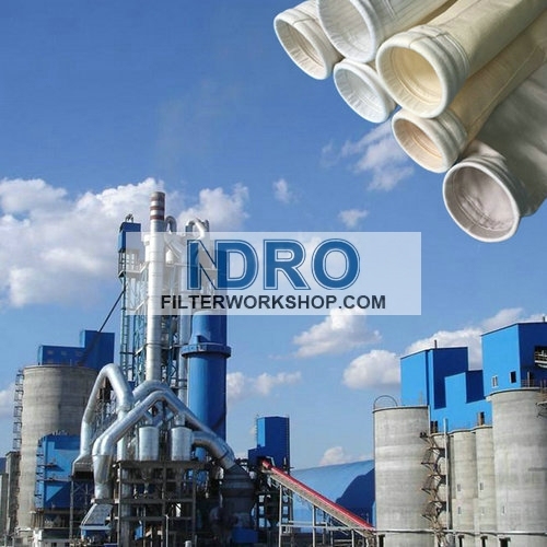 Filterbeutel für Zementwerke