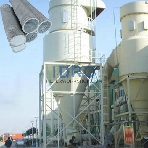 Bolsas de filtro / manga utilizadas en la recogida de polvo en el molino de harina