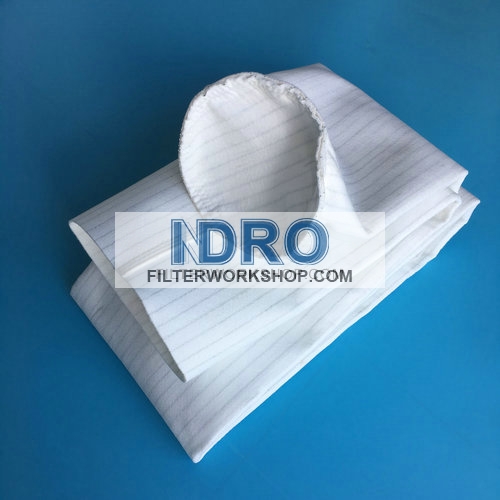 Raw top dust collector filter bags(sleeves)