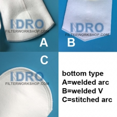 300 micron (µm) Polyester(PE) Felt Filter Bags