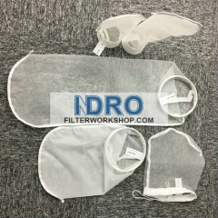 30-33-42-50-52-55-60-75 mikron (µm) NMO Monofilament Nylon Mesh Filter Taschen