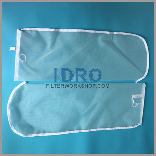 Bolsas de filtro de malla de Nylon monofilamento NMO de 1250-1400-1600 micras (µm)