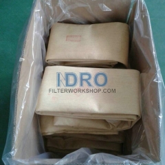 Sacos de filtro nomex do envelope de 3 compartimentos/sacos de filtro de aramid