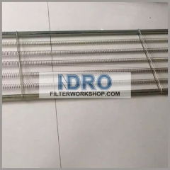 Flache Frühling Staub Collector Filter Tasche Käfige