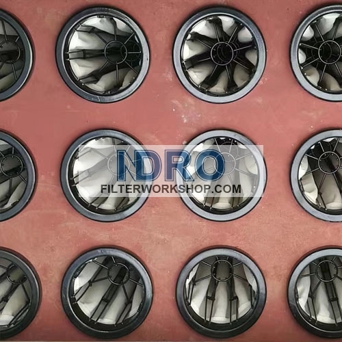 Gefaltete Staub-Kollektor-und Baghouse-Filtertüten