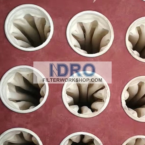 Gefaltete Staub-Kollektor-und Baghouse-Filtertüten