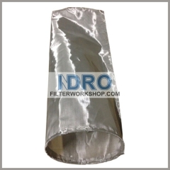 SS304-316 edelstahl draht mesh filter taschen-rohre