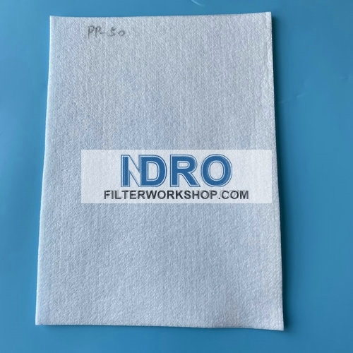 50 Mikron PP-Polypropylen-Filterfilz