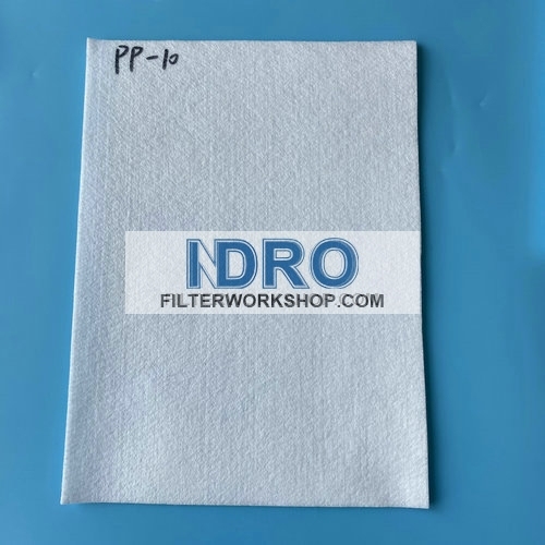 10 Mikron PP-Polypropylen-Filterfilz