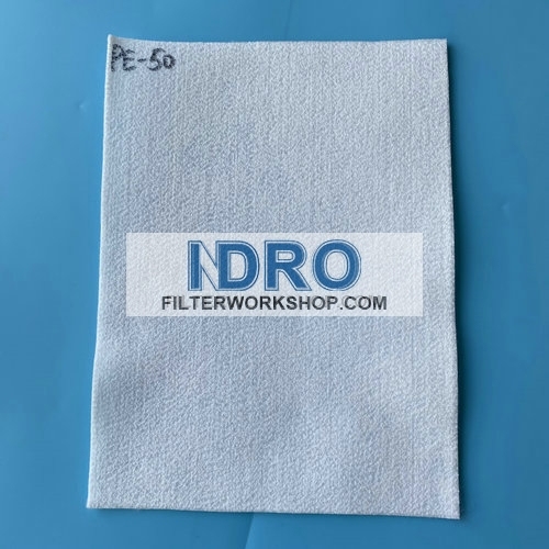 50 Mikron PE Polyester Filterfilz