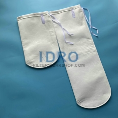 polypropylene(PP)/polyester(PE) felt drawstring filter bags