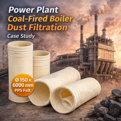 Case Study: Power Plant Coal-Fired Boiler Dust Filtration