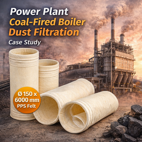 Case Study: Power Plant Coal-Fired Boiler Dust Filtration