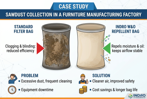 Case Study: Sawdust Collection in a Furniture Manufacturing Factory