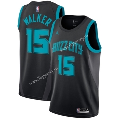 City Edition Charlotte Hornets Black #15 NBA Jersey