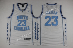 North Carolina Tar Heels White #23 NBA Jersey