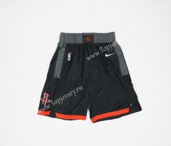 Houston Rockets Black NBA Shorts