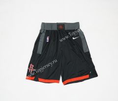 Houston Rockets Black NBA Shorts