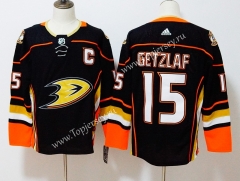 Anaheim Ducks Black&Orange #15 NHL Jersey