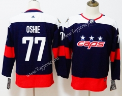 Washington Capitals Dark Blue #77 NHL Jersey