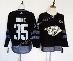 Nashville Predators Dark Blue #35 NHL Jersey