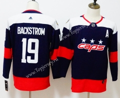 Washington Capitals Dark Blue #19 NHL Jersey