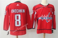 Washington Capitals Red #8 NHL Jersey