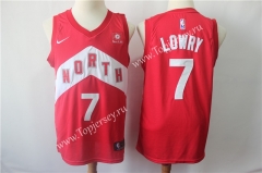 Earned Edition Toronto Raptors Red #7 NBA Jersey