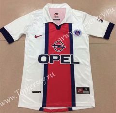 Retro Version 1998 Paris SG White Thailand Soccer Jersey AAA-AY