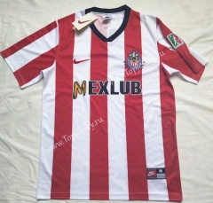 Retro Version 2007 Deportivo Guadalajara Home Red&White Thailand Soccer Jersey AAA-912