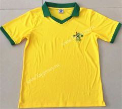 Retro Version 1980 Chelsea Yellow Thailand Soccer Jersey AAA-AY