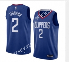 Los Angeles Clippers Dark Blue #2 NBA Jersey