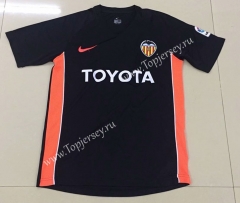 Retro Version 2006 Valencia Away Black Thailand Soccer Jersey AAA-AY