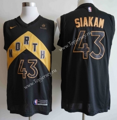 City Edition Toronto Raptors Black #43 NBA Jersey