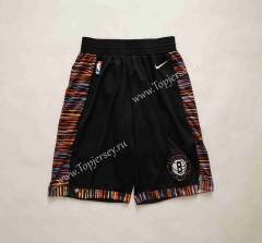City Edition Brooklyn Nets Black NBA Shorts