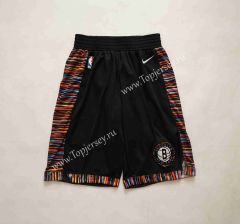 City Edition Brooklyn Nets Black NBA Shorts
