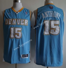Denver Nuggets Printing Blue #15 NBA Jersey