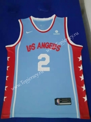 Retro Edition Los Angeles Clippers Light Blue #2 NBA Jersey